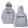 Women's And Men's  Fashionable Hooded Long Sleeved Printed Casual Pullover Unisex Sweatshirt Top