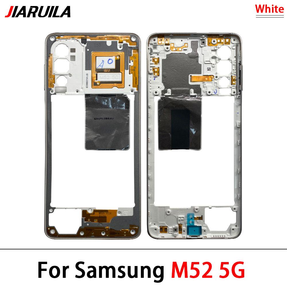 NEW Middle Frame Holder Housing Replacement Repair Parts For Samsung M23 M52 M53 5G M236B M536 M51 M62 F62