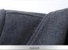 Men's Mid-Length Wool Lapel Winter Coat - Inner Lined, Middle-Aged Business Jacket 03