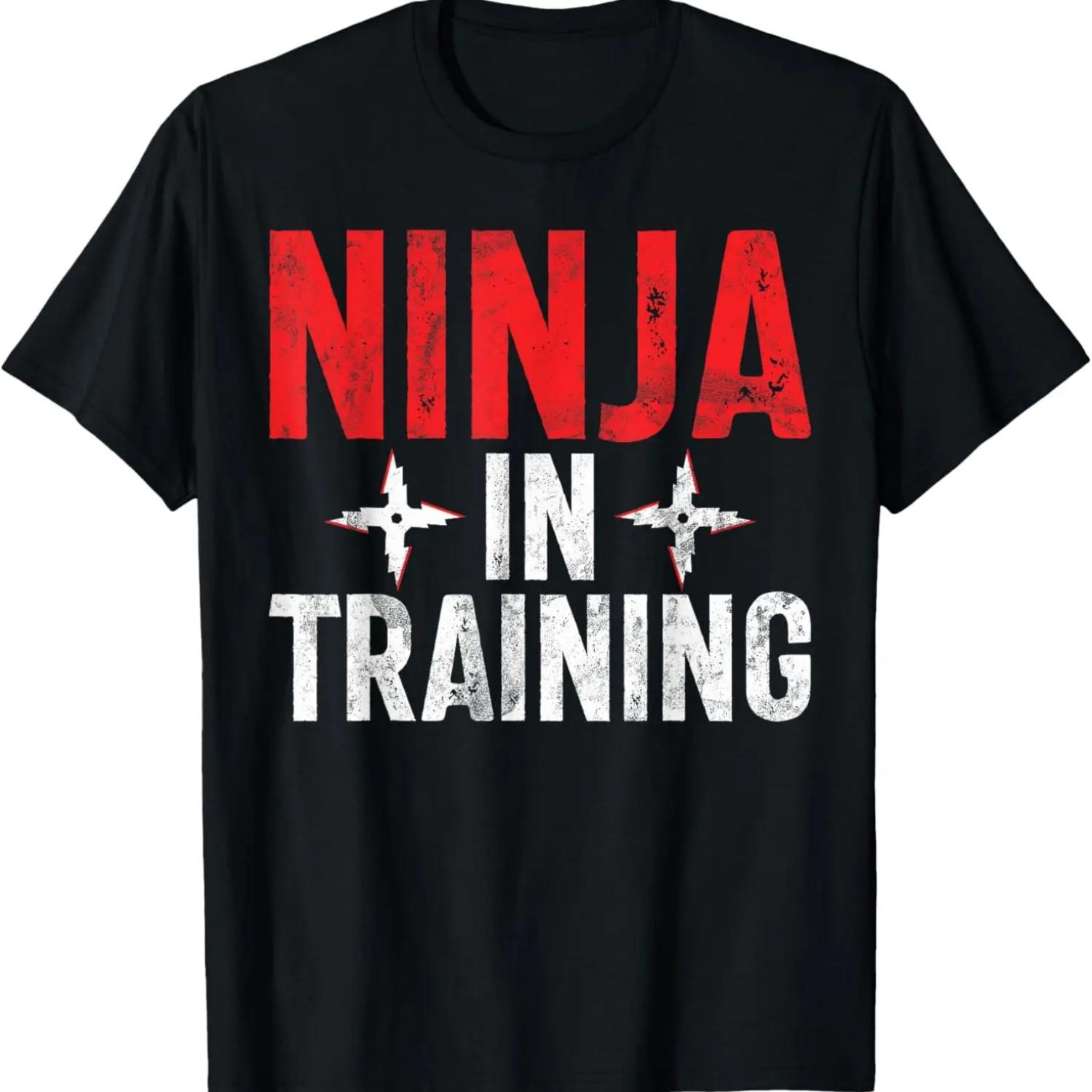 Футболка ниндзя-в-обучении S чёрный