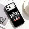 T-The K-Killers Phone Case For iPhone17,16,15,14,13,12,Pro Max Black Colorful Phone case