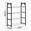 4 Layers Household Storage Rack Simple Shoe Cabinet Shoe Storage Rack Multifunctional Home Entrance Shoe Rack