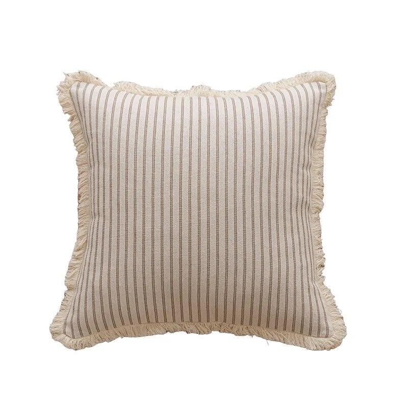 1pc Throw Pillow Covers, Comfortable Striped Throw Pillowcase, ThrowPillow Covers Decor Home Decor, Room Decor, Bedroom Decor