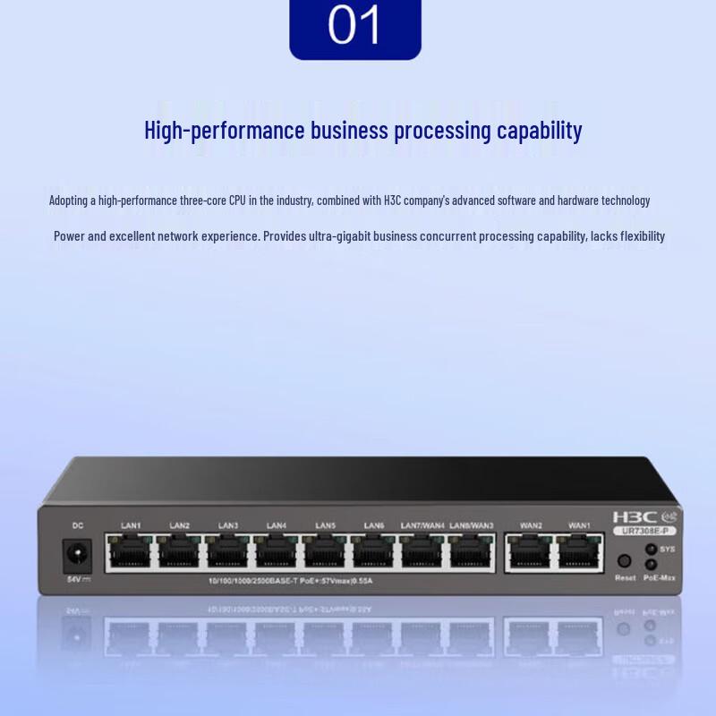 H3C UR7308E-P Enterprise VPN Router (CN version)