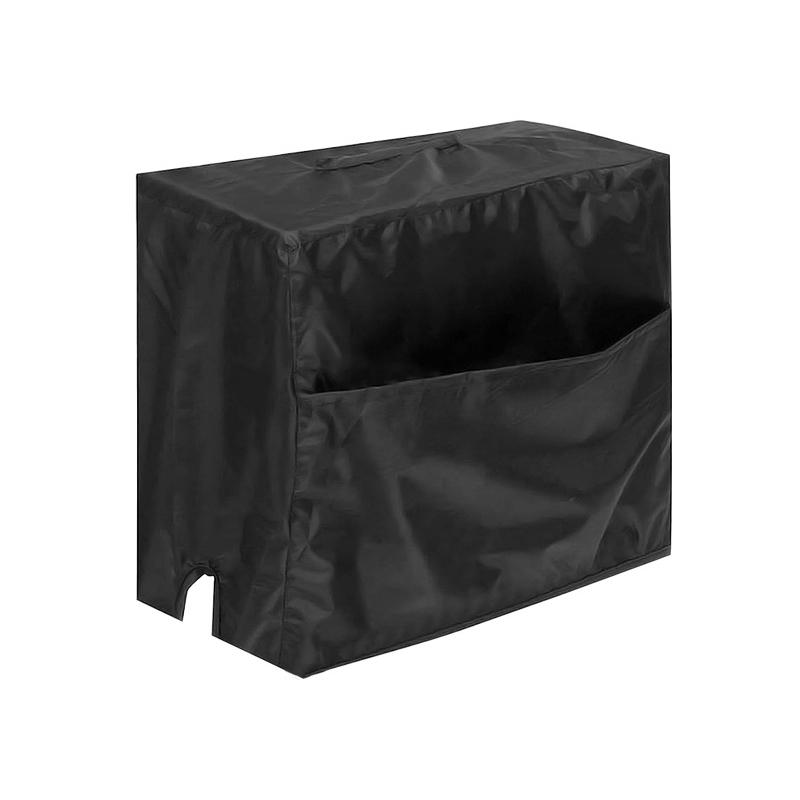 

Welder Machine Cover Dustproof Waterproof 190T Silver Plated Polyester Taffeta Sun UV Proof Canopy Welder Dust Cover Outdoor New 47x28x37cm чорний