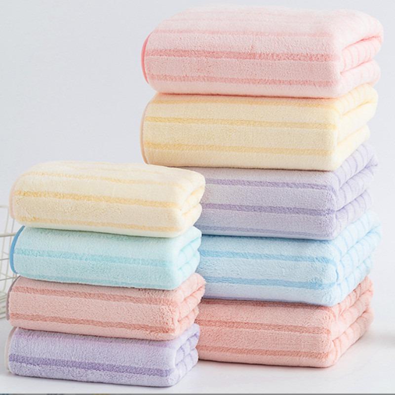 Large Bath Towels Drying Shower Towel Soft Absorbent Bathrobe Microfiber Towels Bathroom Washcloth Bathing Robe 70x140cm