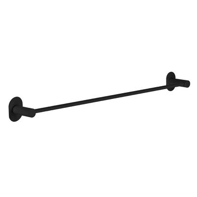 Miri Black Wall Towel Rack