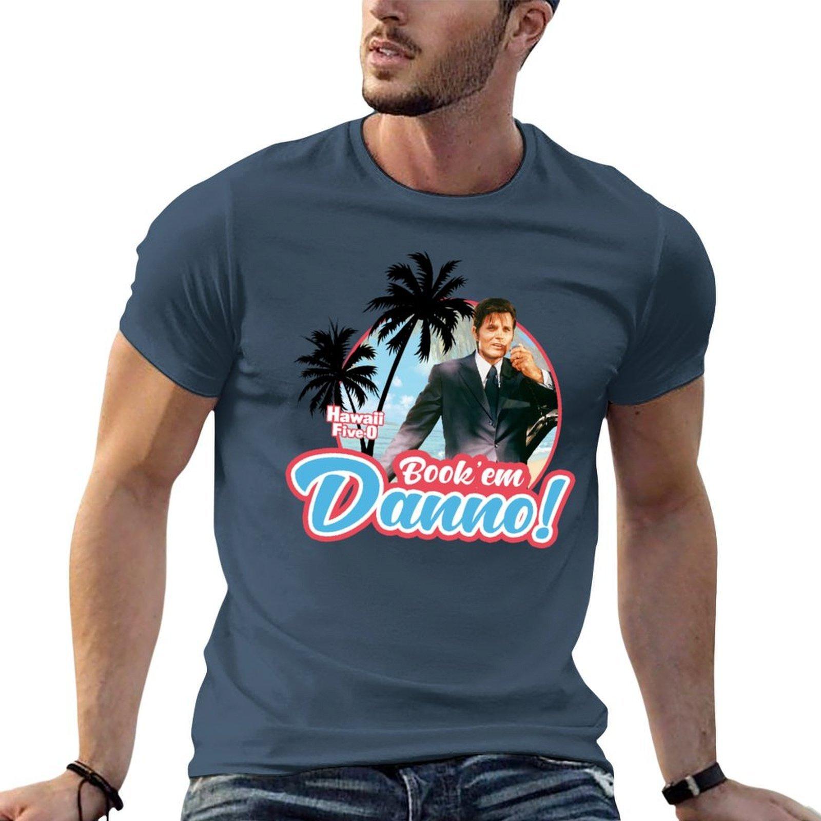 Hawaii Five 0 Bookem Danno Tshirt Soft Touch Basic Cotton Tshirt S