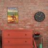 Metal Wall Art Vintage Cowboy, Rustic Sign for Bar Garage Man Cave