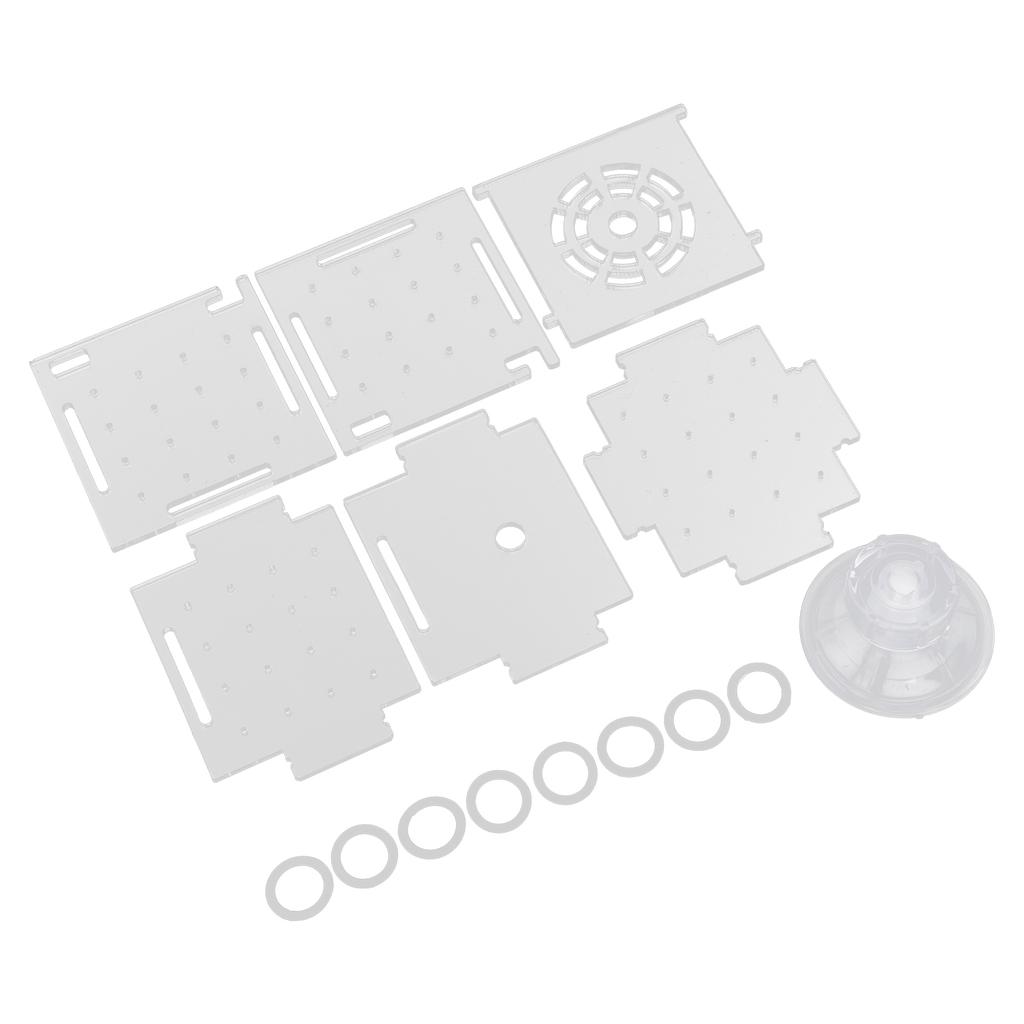 Fish Isolation Box Acrylic Fish Breeding Box Aquarium Hatchery for Baby Fishes Shrimp