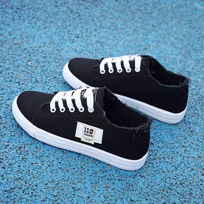 Mode Lacets Toile Ballerines Respirantes Baskets pour Dames Tennis pour Femmes Tendance 2024 Nouvelles Chaussures Plates Élégantes Décontractées pour Femmes