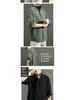 Men's Loose Fit Cotton & Linen Three-Quarter Sleeve Chinese Style Shirt