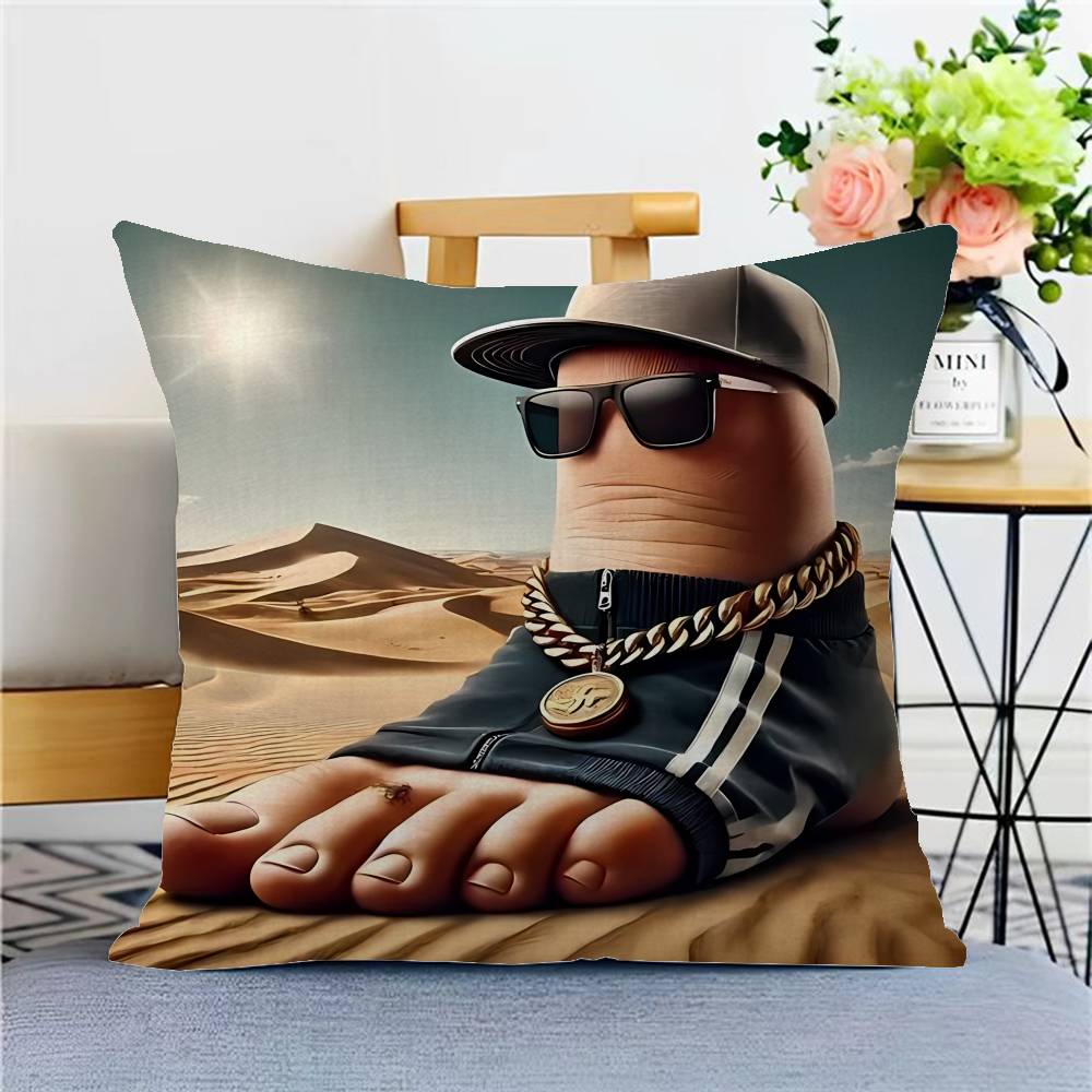 Italian brainrot Animal Tralalero Maple Design Cushion Cover Happy Autumn Harvest decor Holiday Decorati Pillow Cover 30x30cm
