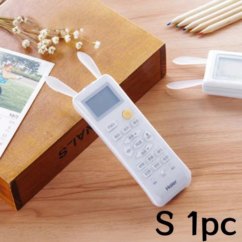 

1/2 шт силиконовый чехол для пульта дистанционного управления с изображением кролика прозрачный водонепроницаемый чехол для пульта дистанционного управления телевизором кондиционера пылезащитный чехол