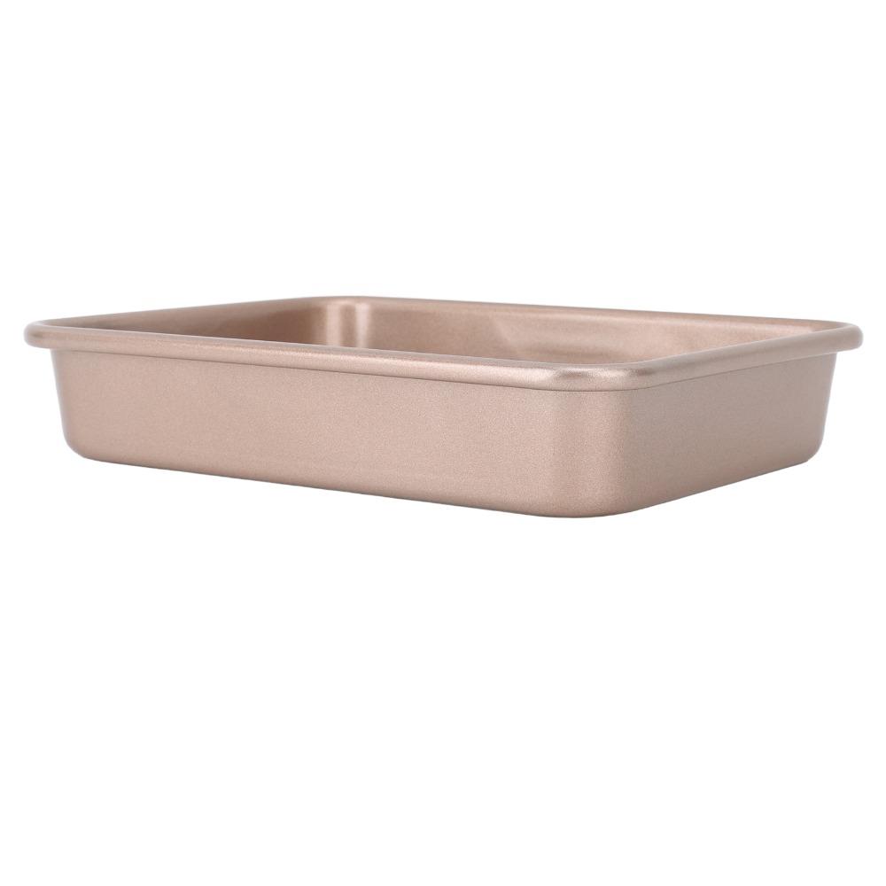 Carbon Steel Baking Pans Non-Stick Rectangular Oven Tray Cake Pan Bakeware Cake Shop Restaurant