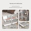 Adjustable Student Writing Table with Mobile Bracket for Bedroom or Dormitory