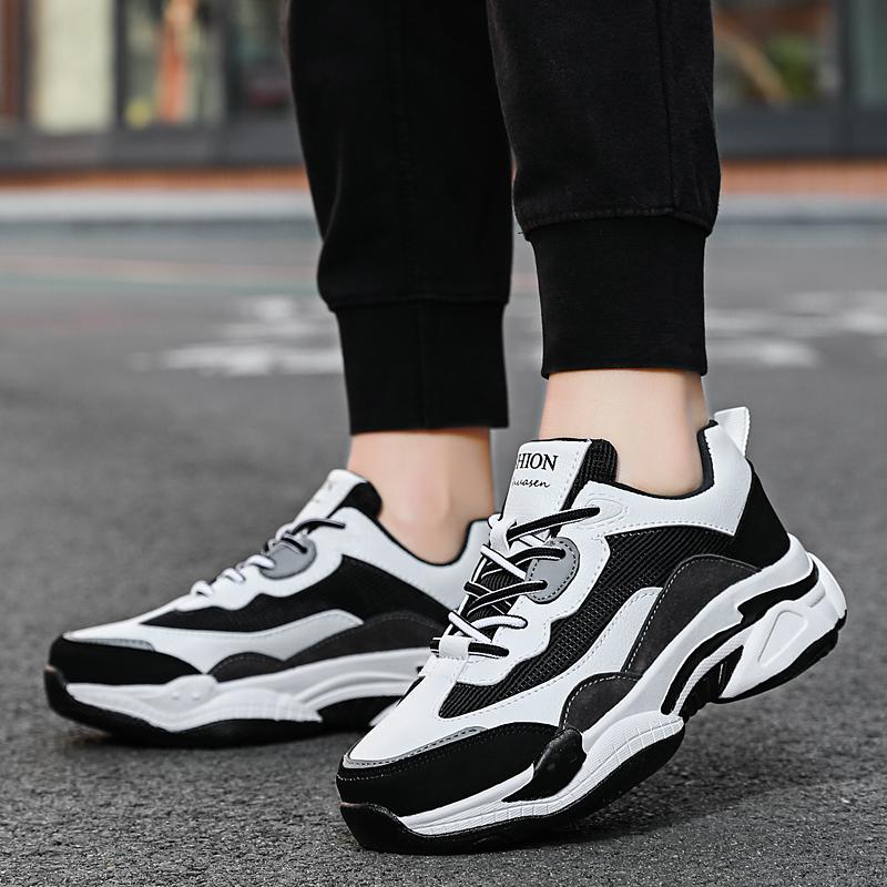 

Мужская спортивная обувь женская уличная обувь унисекс кроссовки для бега обувь для студентов большие размеры парная обувь EU: 47 серый