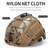 Tactical Helmet Cover with Elastic Cord for FAST Helmet Airsoft Paintball Wargame Gear CS MH PJ BJ Helmets Cover 15 Colors