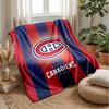 Montreal Canadiens Flanell Fleece Decke Gemütlich Warm Überwurfdecke für Sofa Bett Reise Ganzjahresgebrauch