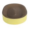 Cat Scratcher Bed Oval Corrugated Paper Cat Scratch Board Nest Scratching Basin for Claw Grinding