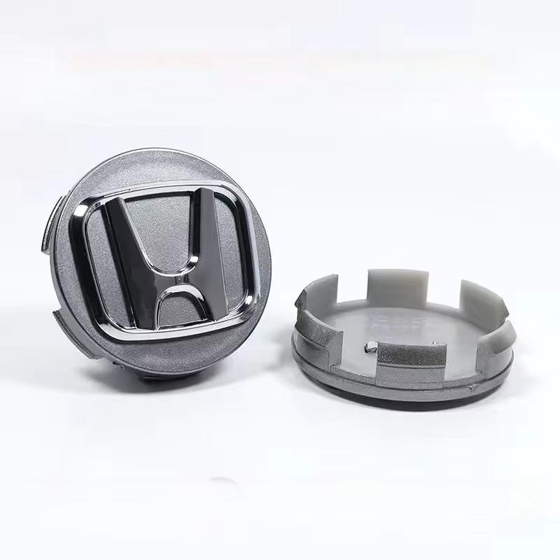 4Pcs 58/69MM Car Badge Wheel Hub Center Cover Stickers For Honda Fit Jazz GK5 Civic Type-R CRV Pilot Accord Insight Spirior City