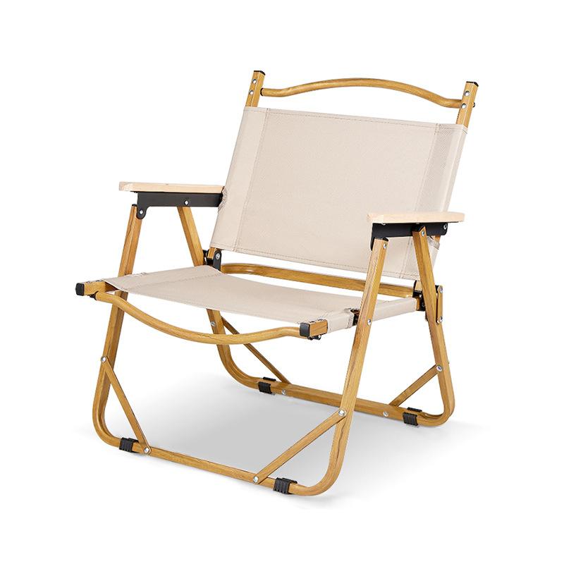 Aluminum & Carbon Steel Folding Camping Chair Portable Chair & Egg Roll Table Set for Fishing Beach Picnic Stall Outdoor Use
