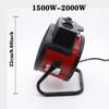 Încălzitor Electric Industrial Portabil 3000W 220V Termostat Încălzitor de Aer Radiator Cameră Încălzire Rapidă 3 Trepte Ajustare Protecție la Supraîncălzire