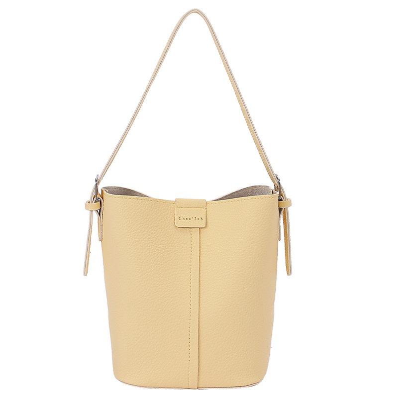 Handbag Bag New Women's Bag Fashion Versatile Messenger Bag High Sense Niche Shoulder Bucket Bag Tide