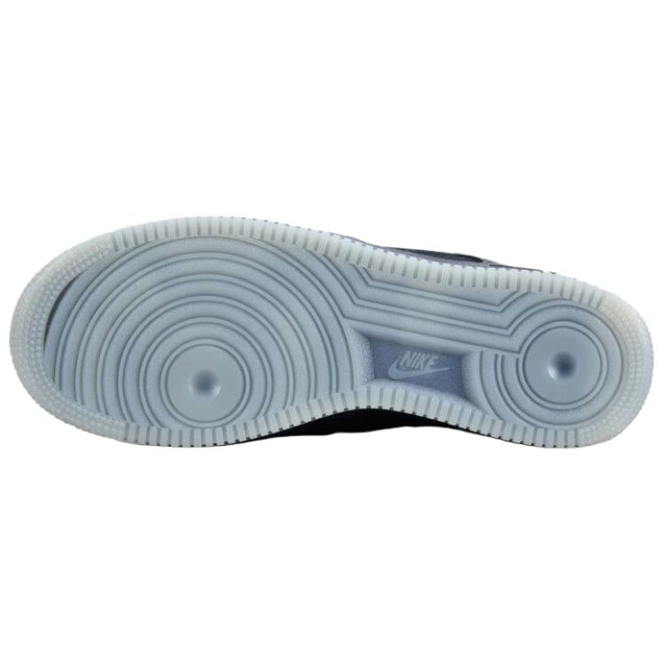 Nike Air Force 1 07 Round Toe Comfortable Fit Skate Shoes Men Sneakers Black IQ9791001