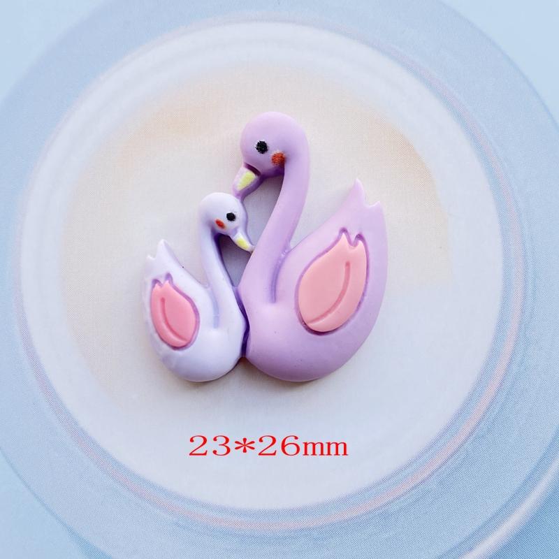 10pcs Kawaii Resin Mini Animals Flatback Cabochon DIY Decorative Craft Scrapbooking Accesssory D70