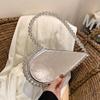 Chic Heart-Shaped Evening Purse for Women Stylish Clutch for Weddings And Parties, Mini Heart-Shaped Bag, Elegant Handbags for Events And Prom