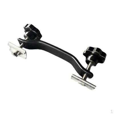 Roof Tent Bracket Aluminum Alloy Side Connector Rustproof with Hand Knobs for Camping