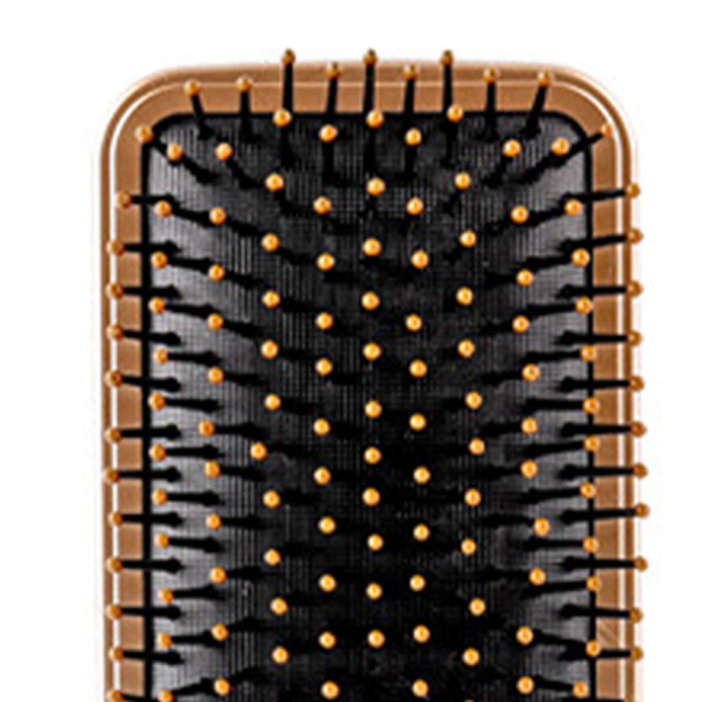 Hair Brush Styling Comb Styler Hairbrush Massaging Detangling Tool for Home Salon Rectangular 7.5x24.5cm   2.95x9.65in