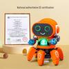 Douyin Celebrity Robotic Dancing Toy: Six-Claw Interactive Light & Sound for Kids