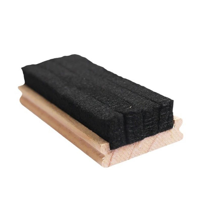 3Pcs Classroom Chalk Erasers Wood Chalkboard Eraser Dustless Chalkboard Eraser Cleaner for Office School Blackboard