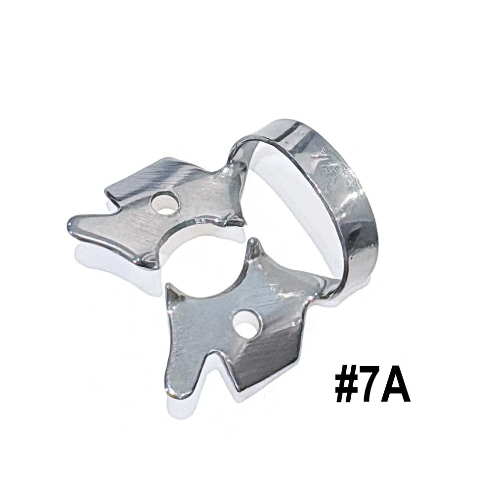 

1 шт., самые популярные зажимы для реставрации зубов, резиновые зажимы для плотины, резиновый барьерный зажим, материал из нержавеющей стали 1 piece Code 7A