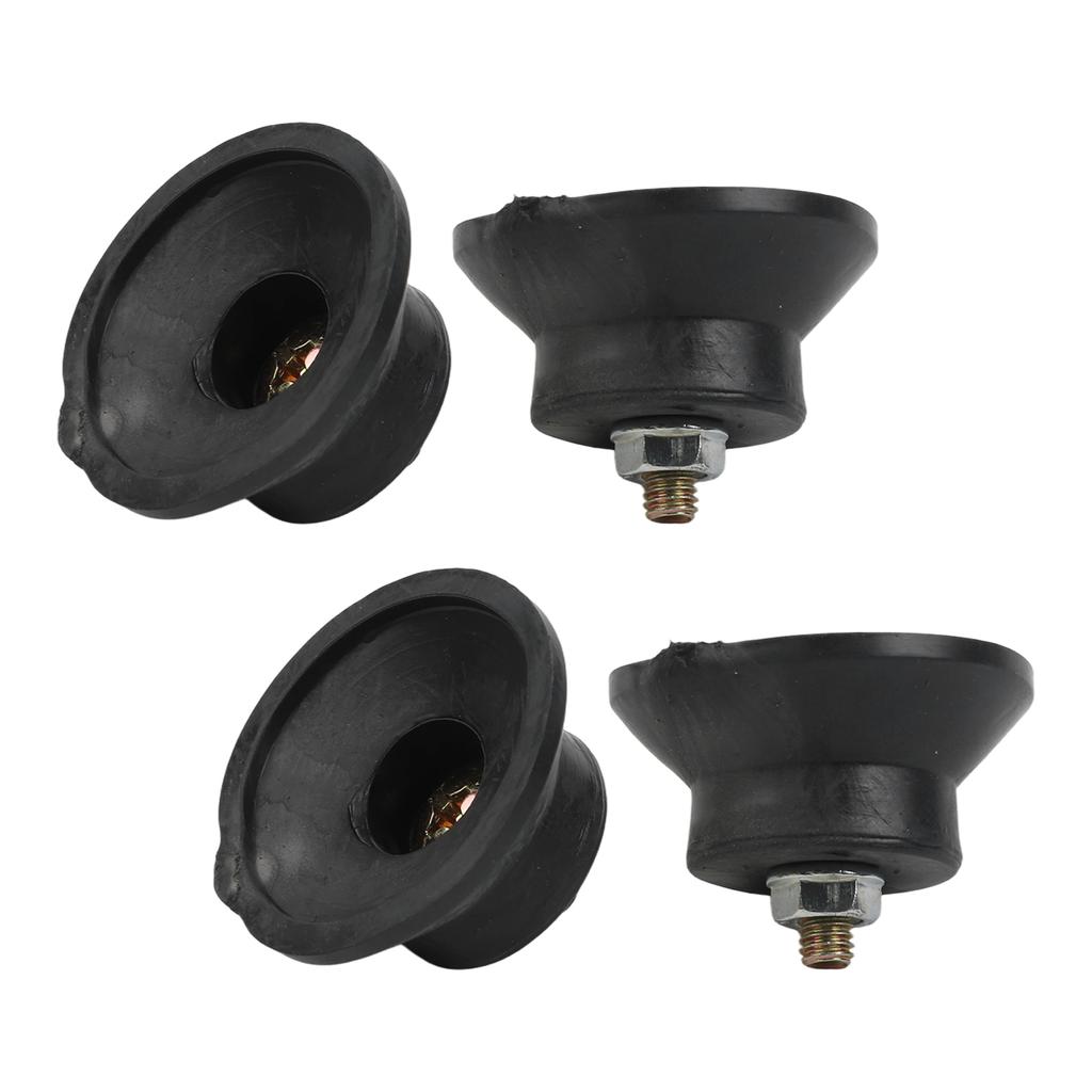 Foot Pad Air Compressor 4Pcs/Set Accessories Black Components