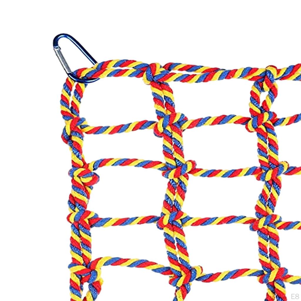 Bird Rope Net Pet Hanging Hammock,Activity Toy,Play,Bird Ladder Bridge Rat Climbing