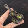 Kupfer Stichtit Anhänger Kupferdraht gewickelter Anhänger Gitarrenanhänger Edelsteinschmuck Handgefertigter Anhänger Geschenk für ihn Schöner Kupferschmuck