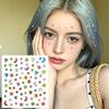3D Resin Face Eye Jewels Sticker Makeup Crystal Gem Sticker Flower Bedazzling Sticker Festival