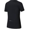 Fila Fitness Series Letter Logo Design Casual Breathable Round Neck Raglan Short Sleeve T-Shirt Women Tops Black A11W421112F-BK