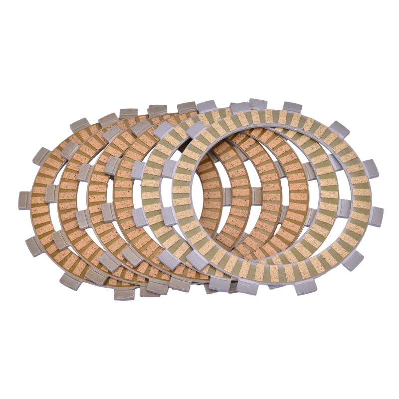 Motorcycle Steel Friction Clutch Plate Kit For Honda NX250 MD21 XR250 XR250R ME06 XR NX 250 XL350 XL350R TRX400