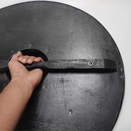 Compass Shield, Wooden Shield, Medieval Viking Shield, Valhalla Raven Shield, Viking Replica Shield, Medieval Warrior Shield