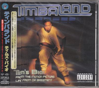 CD TIMBALAND, GENUINE WIN, AALIYAH, MA - Tim's Bio VJCP68113 Virgin 1999 Japan Rap & Hip-Hop/R&B Used