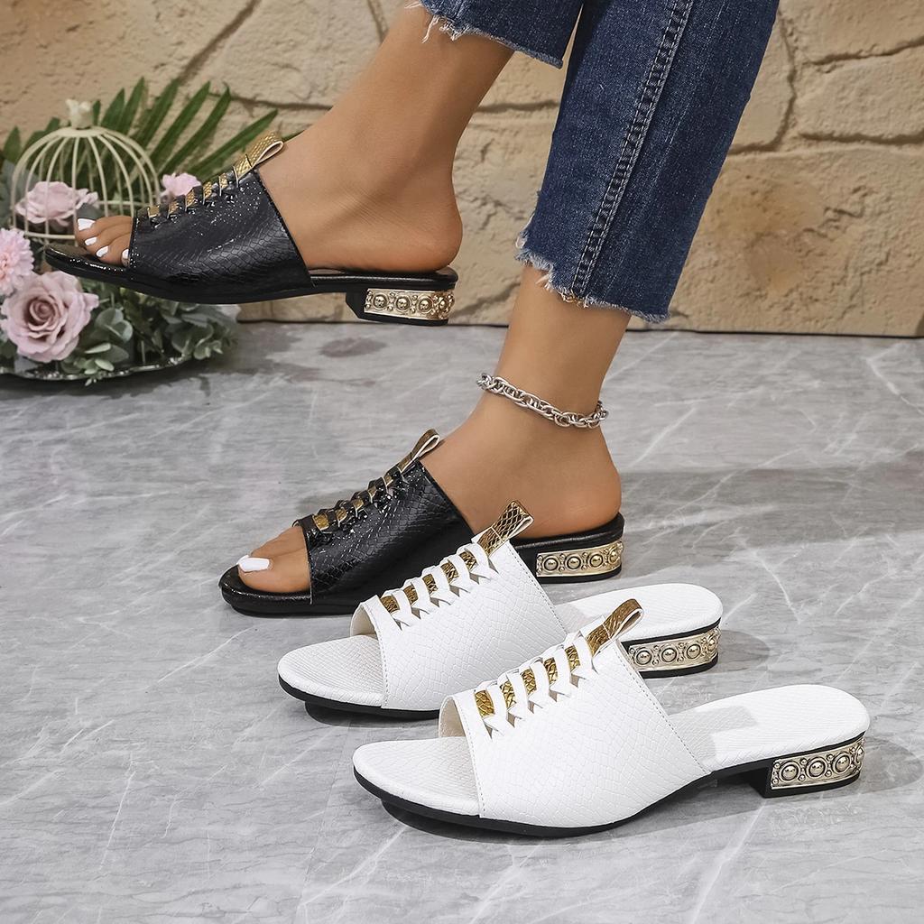 Fashion Women Platform Sandals New Spring Summer Square Heels Beach Fashion Shoes Women Open Toe High Heels Sandals Sandalias De Mujer