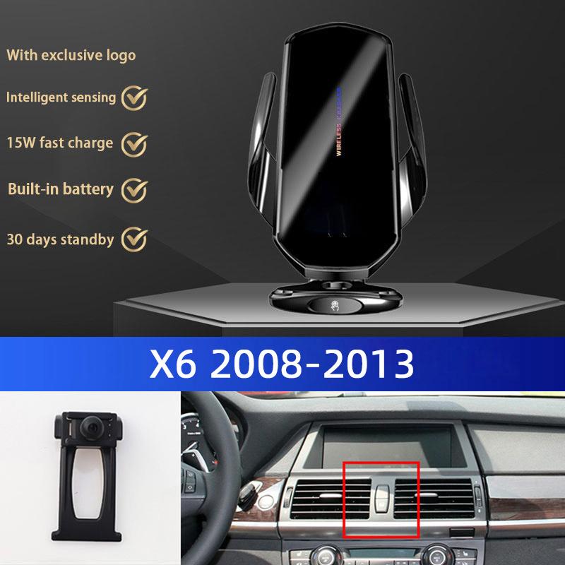 Car Mobile Phone Holder For BMW 1 2 3 5 7 Series X1 X2 X3 X4 X5 X6 X7 5GT 3GT I3 I4 MINI Wireless Charger Fast Charging Bracket