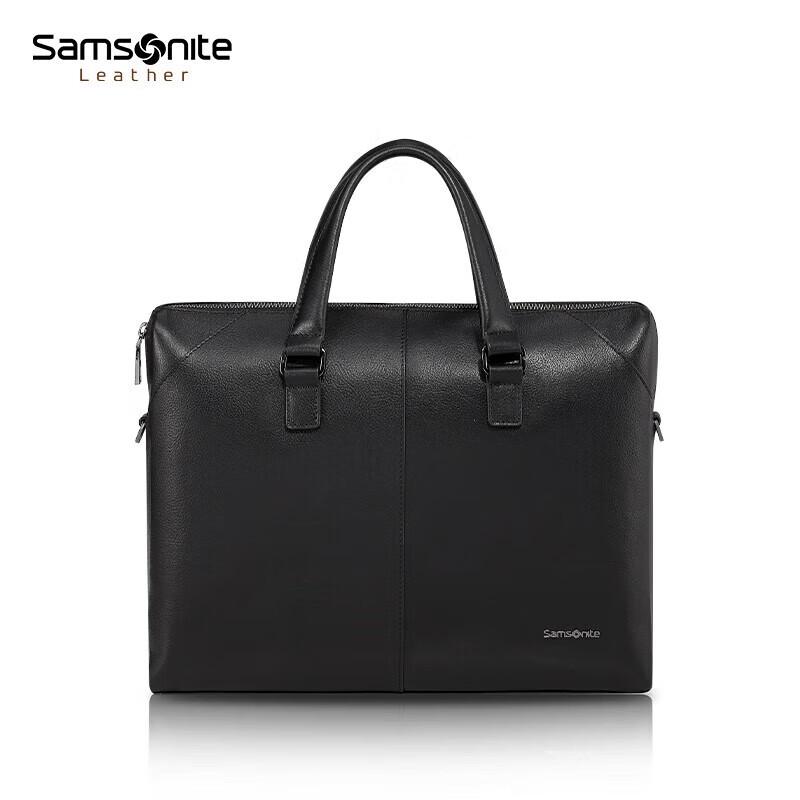 

Samsonite Leather Business Laptop Briefcase 13.3-inch
