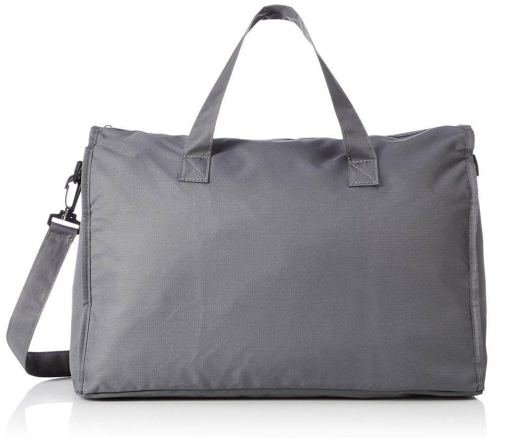 Foldable Boston Bag [Travel Collection] (Medium) Carry-On Compatible, TRC0064, 381.Gray