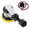 5-Inch Pneumatic Sandpaper Machine Vacuum Air Sander 6-Hole Disk Polishing Machine Dry Grinder Grinding Aircraft