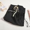 Women's Plus Size High Waist Elastic Suit Pants - Summer Versatile Straight Casual Trousers